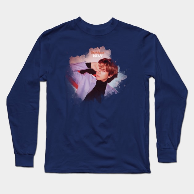 Baekhyun Long Sleeve T-Shirt by fzrartwork